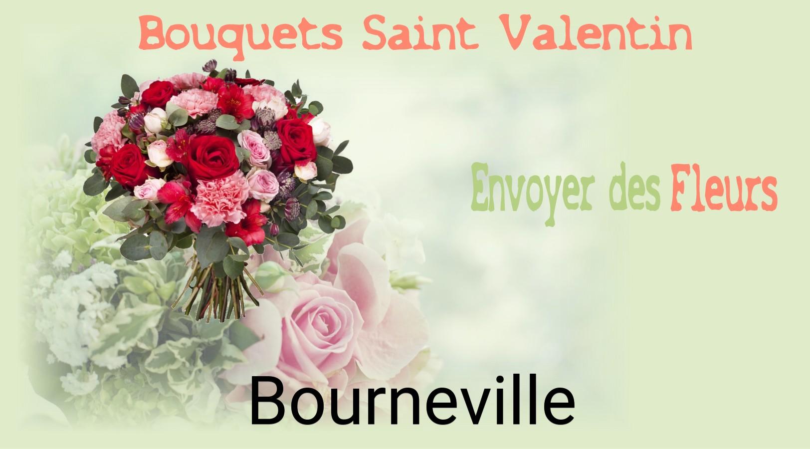 Roses de Saint-Valentin livrées à Bourneville